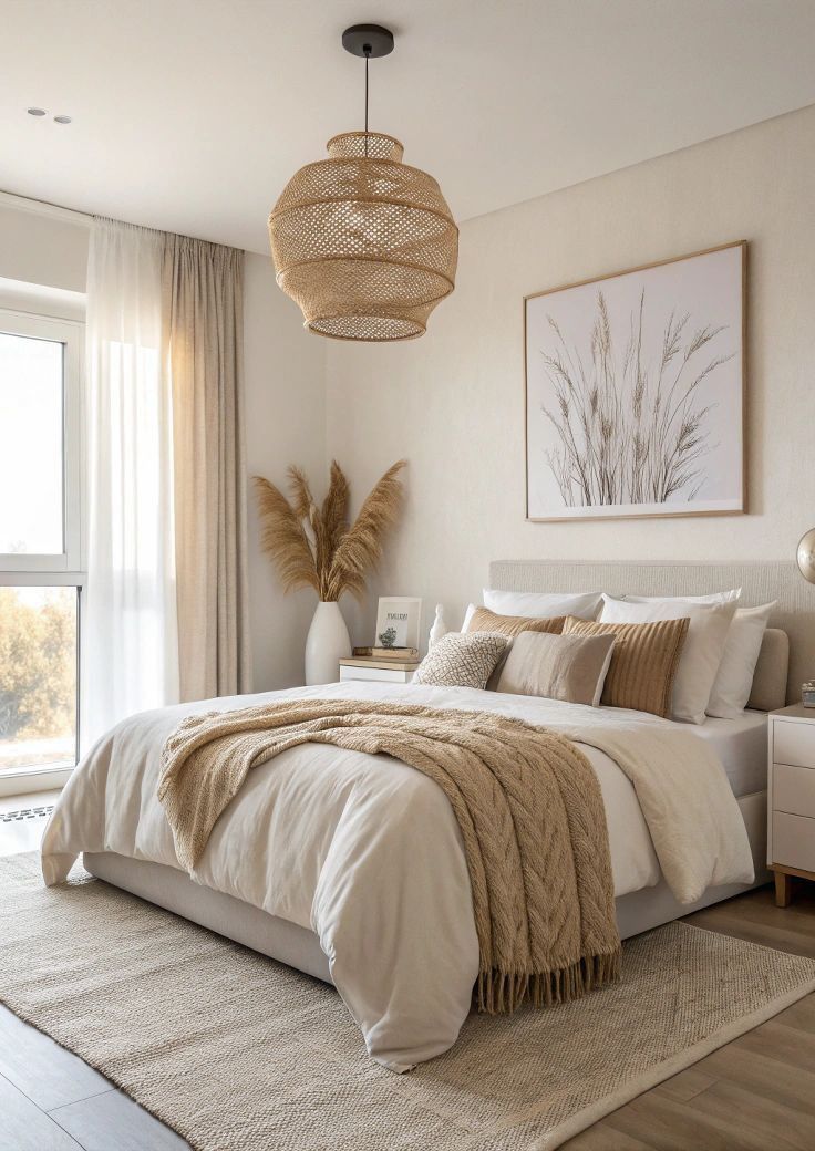 Salon lumineux d'un appartement haussmannien décoré avec goût